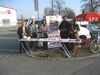 Impressionen vom Infostand am 23. Februar beim Rewe; v.l.n.r.: K.-H. König, W. Kral, E. Oliar, Chr. Tauer, H. Stümke