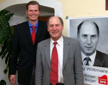 Mitgliederversammlung 200: Sven John, Ludwig Wittmann