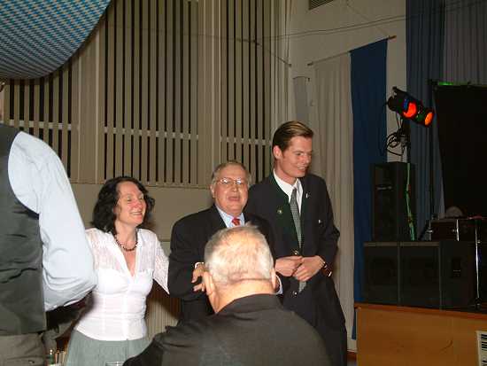 Oktoberfest 2005: Agnes Hofmann, Ludwig Stiegler, Sven John